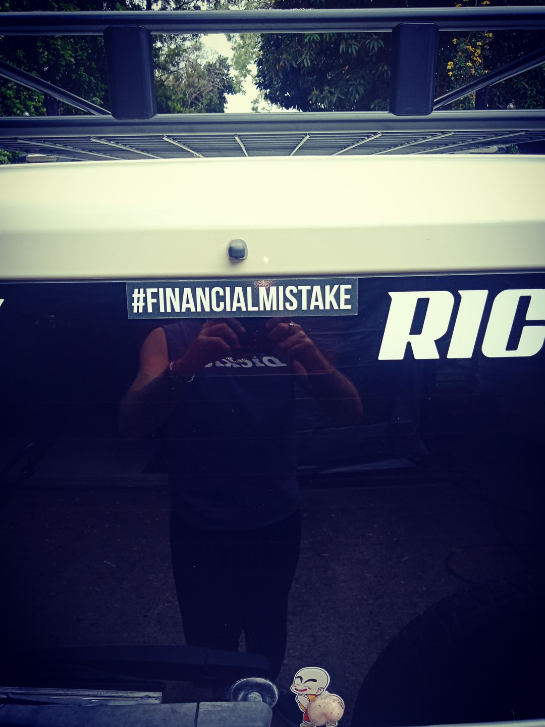 Customer photo review of Financial Mistake