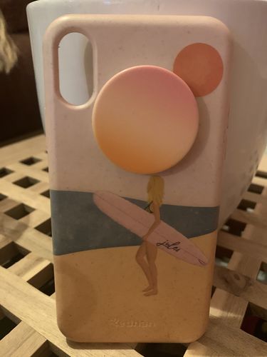 Customer photo review of Eco-Friendly iPhone X / XS Case - Custom Surfer