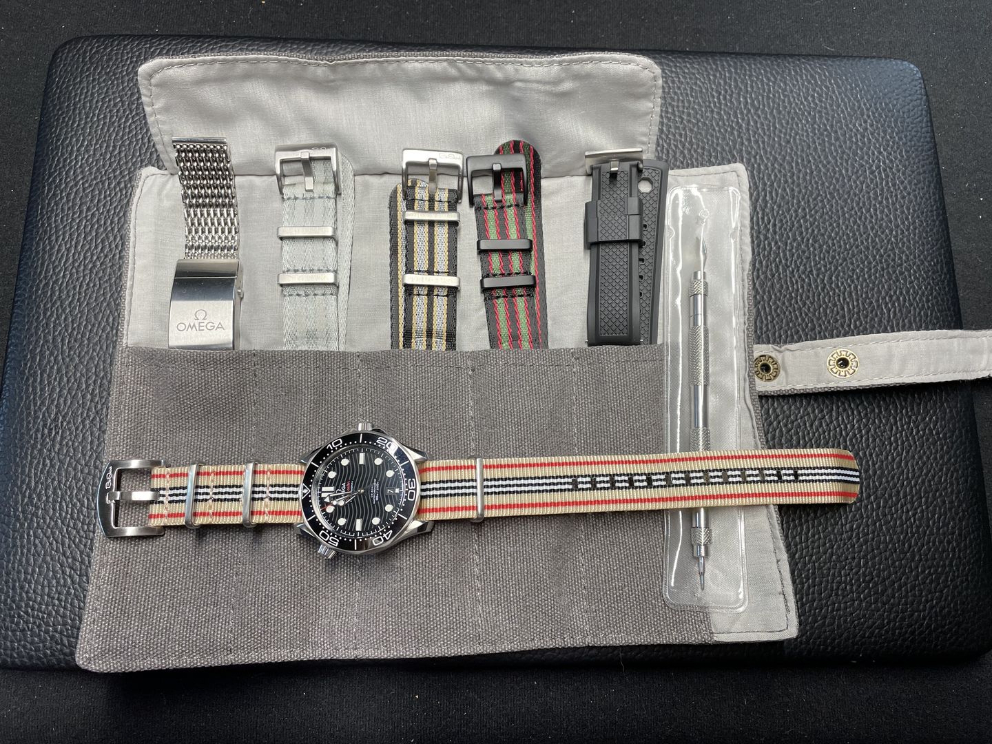Customer photo review of Canvas Strap Roll