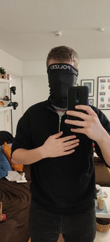 Customer photo review of Polizei Multifunktionsschal