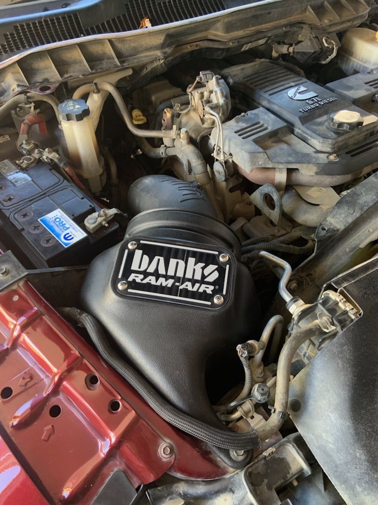 Customer photo review of 2013-2018 Cummins RAM-Air Cold Air Intake Kit (42255-D)