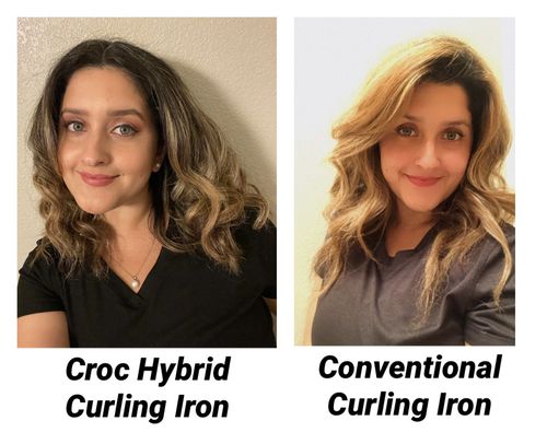 Customer photo review of Hybrid Curling Iron 1"