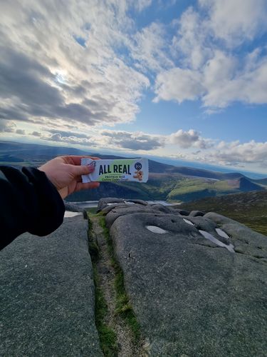 Customer photo review of Cashew Cookie Dough Protein Bar