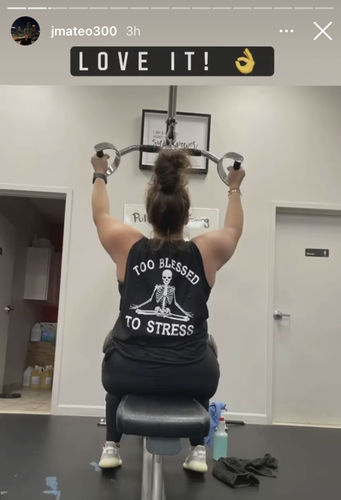 Customer photo review of #BLESSED - Tank Top - W05