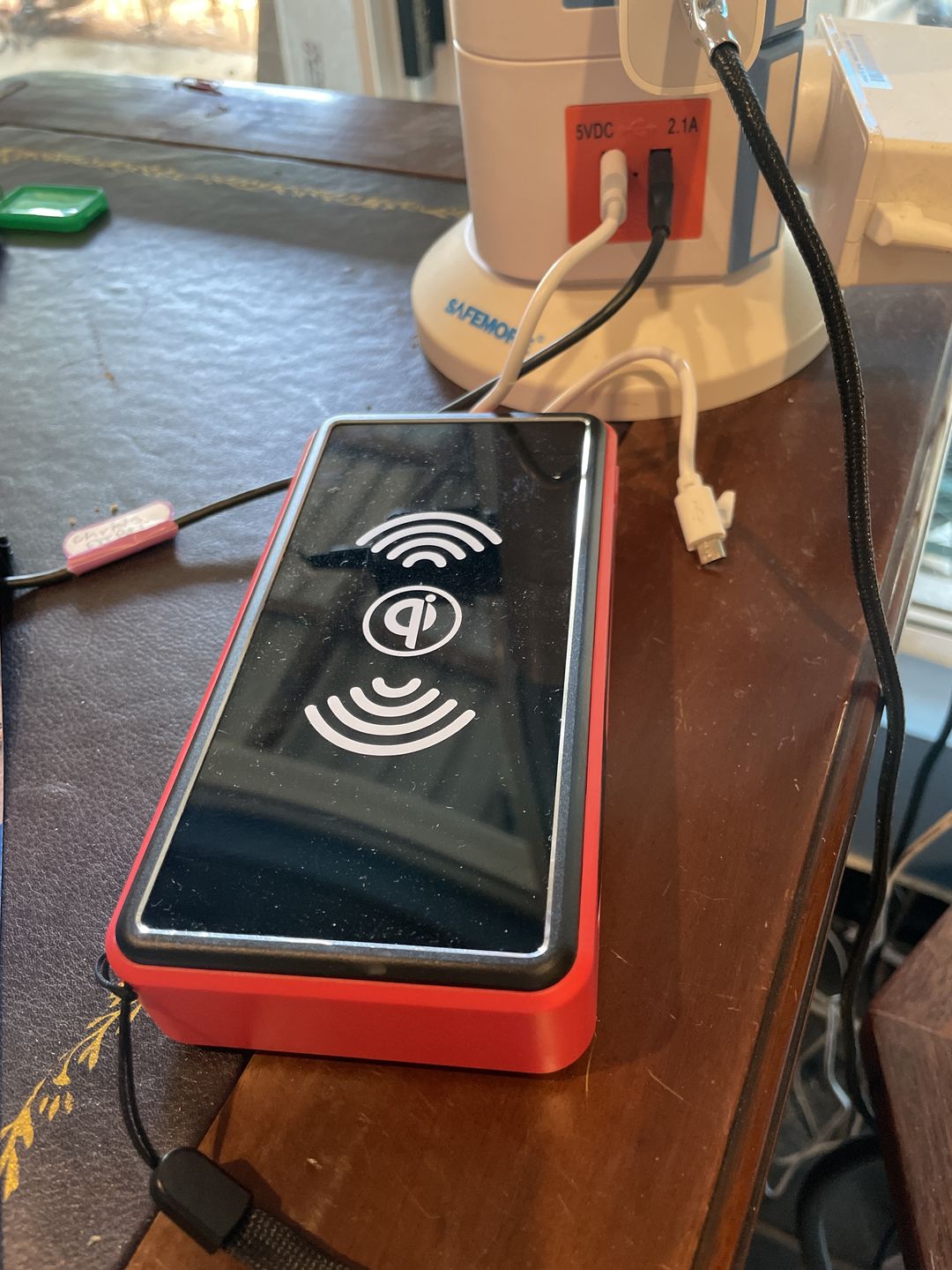 Customer photo review of Ultimate Wireless Waterproof Solar Powerbank 50,000 mAh