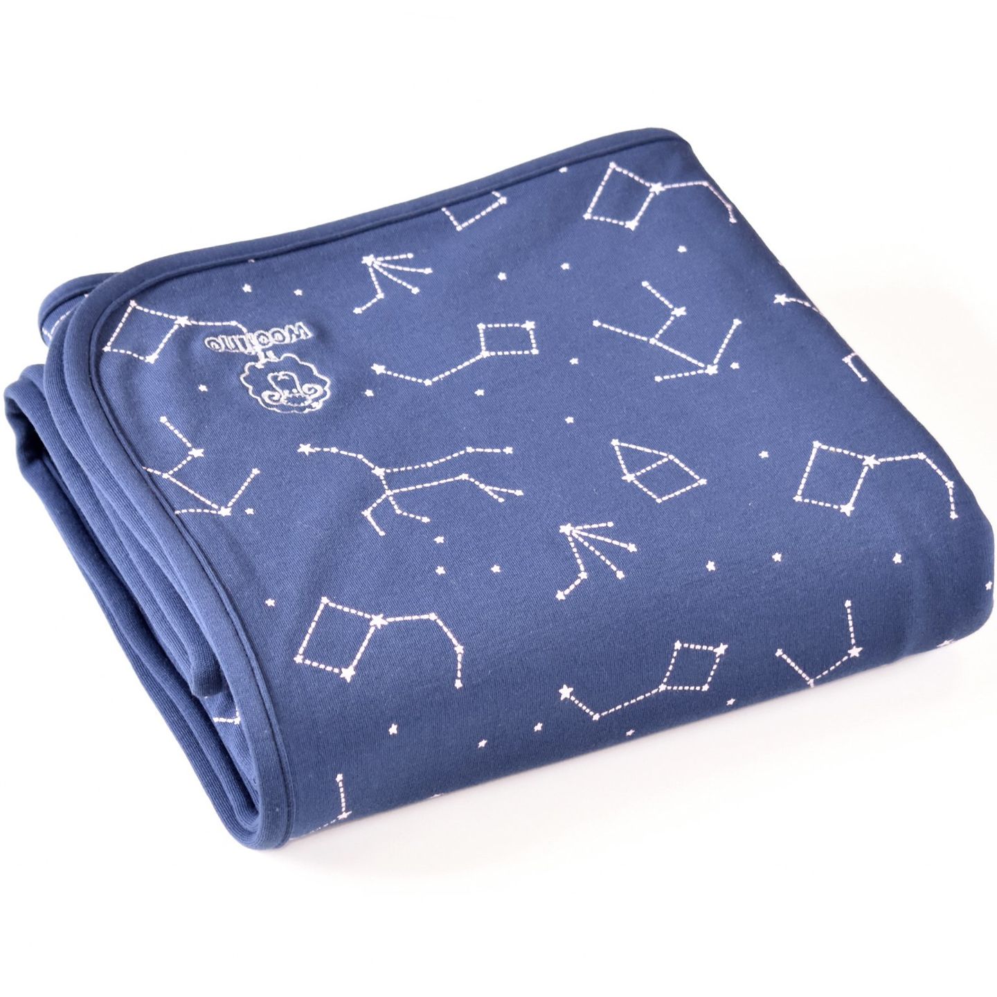 Customer photo review of Toddler Blanket, 4 Season® Merino Wool & Organic Cotton Blanket, 52.5" x 40", Night Sky™