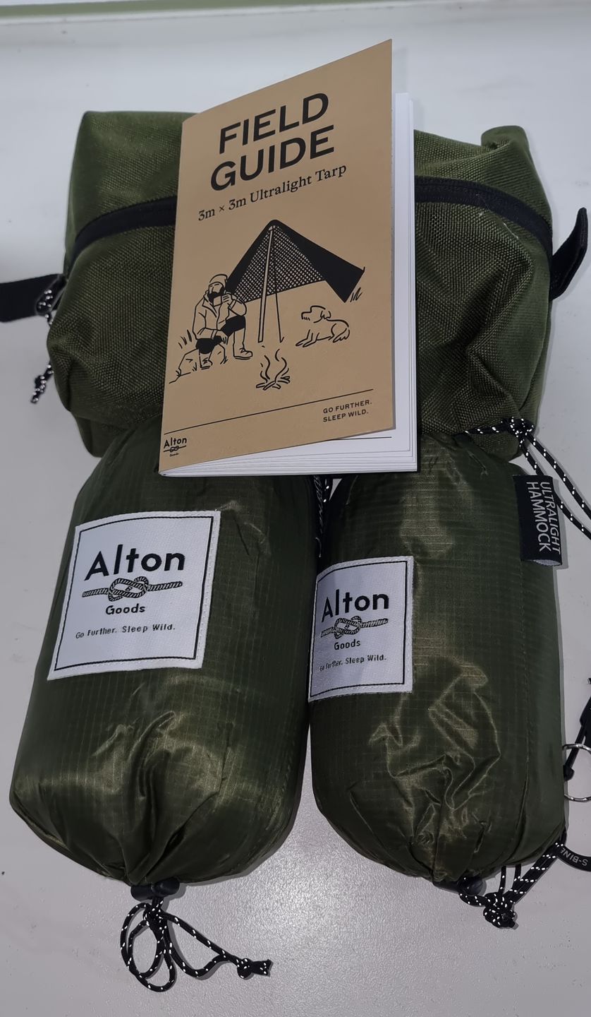Customer photo review of Waterproof Field Guide - Tarp