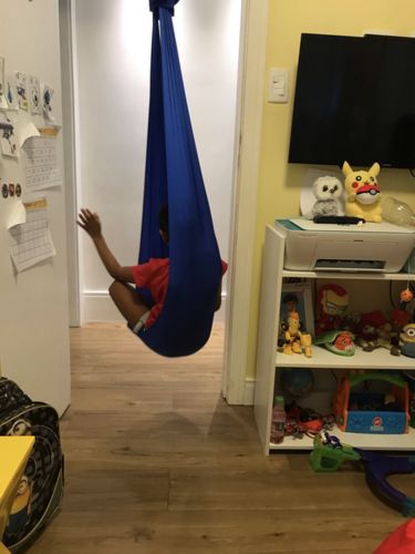 Customer photo review of Kinderschaukel für Zimmer Indoor