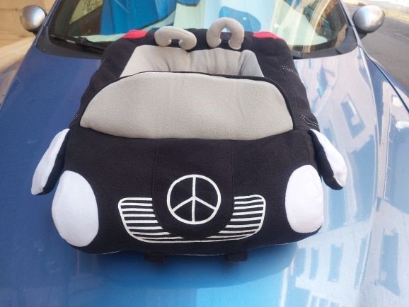 Customer photo review of Furcedes Sports Car Bed