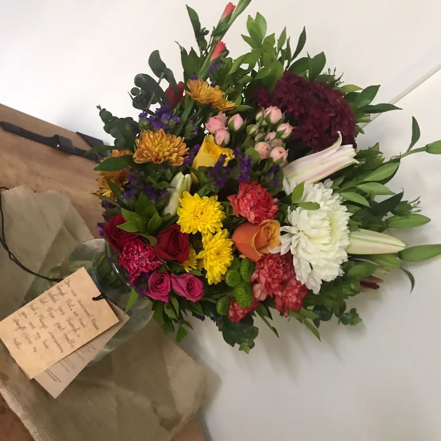 Customer photo review of A Riot of Colours