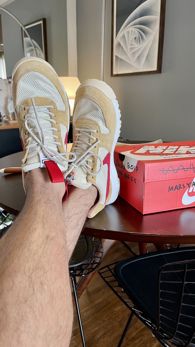 Customer photo review of Mars Yard Shoe 2.0 Space Camp