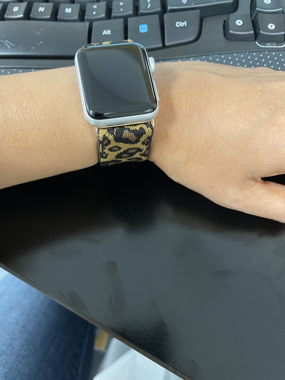 Customer photo review of Straton Stretchy Nylon Band (8 Colours)