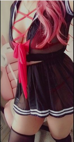 Customer photo review of 'Burning down'  Black See Through Mesh Lingerie Cosplay Set