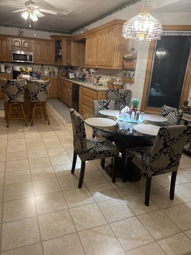 Customer photo review of Cabrexa Chair Slipcovers