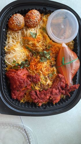 Customer photo review of BEE HOON BRIYANI SET
