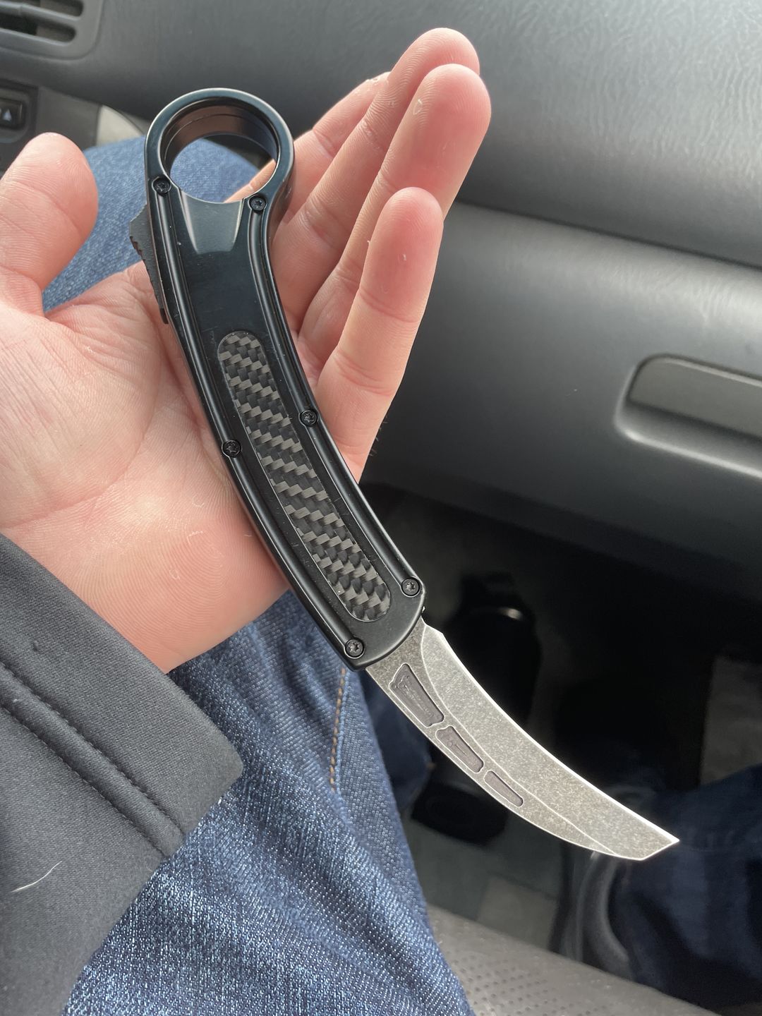 Customer photo review of VT Karambit D/A OTF
