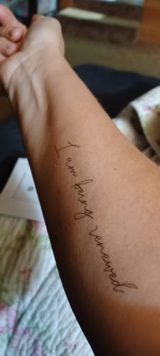 Customer photo review of I Am Being Renewed