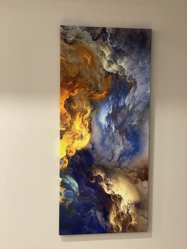 Customer photo review of 'Faith' Framed Canvas