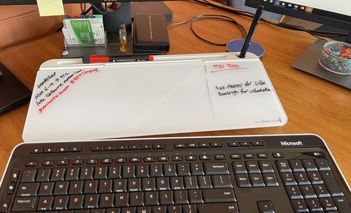 Customer photo review of DeskBoard Buddy™