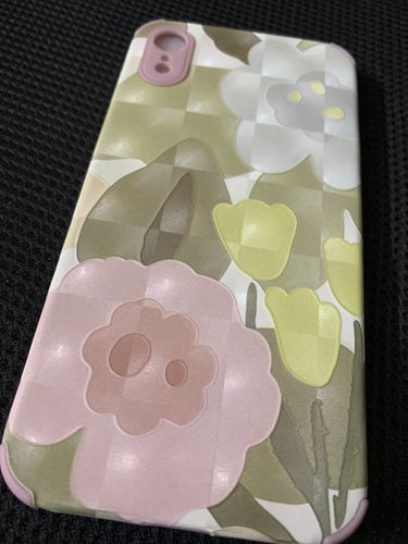 Customer photo review of Pastel Floret iPhone Case