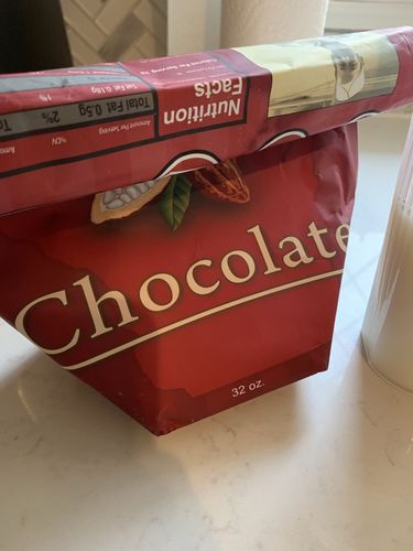 Customer photo review of Chocolate Whey Protein Isolate