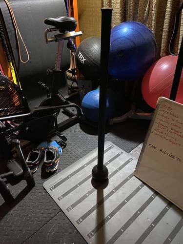 Customer photo review of 20lb Steel Mace a.k.a Macebell