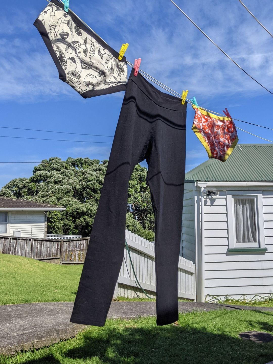 Customer photo review of Long Tights Black
