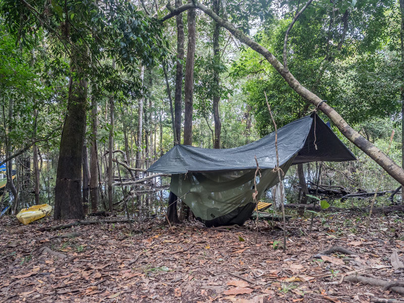Customer photo review of Ultralight Hammock Bug Net