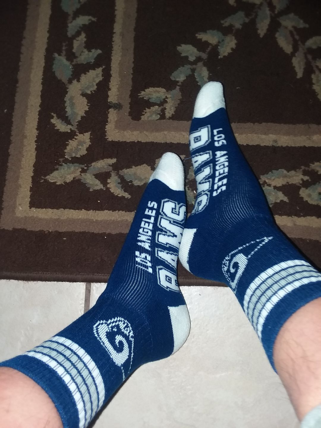 Customer photo review of Los Angeles Rams - 4 Stripe Deuce