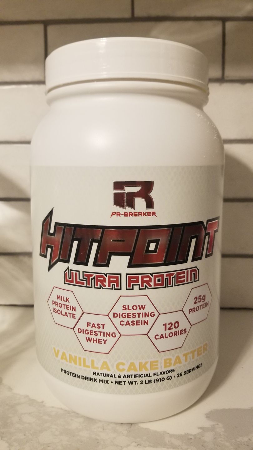 Customer photo review of HITPOINT ULTRA PROTEIN