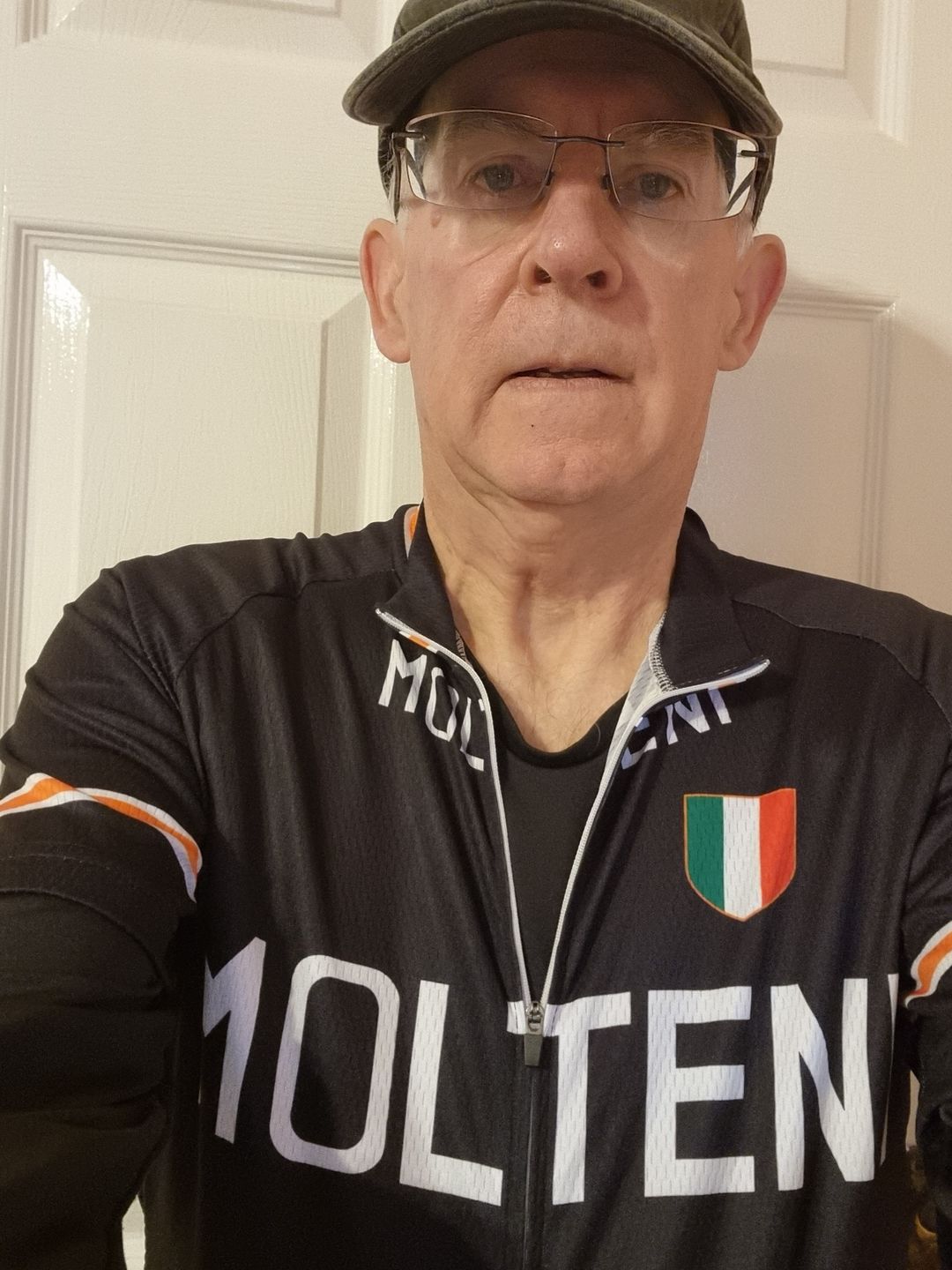 Customer photo review of Retro Molteni Cycling Jersey - Black