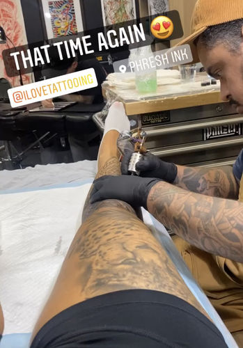 Customer photo review of Signature Tattoo Numbing Cream