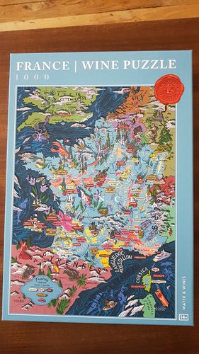 Customer photo review of Wine Puzzle - France