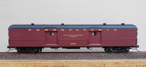Customer photo review of Microscale Industries 87-891 Pennsylvania Railroad - PRR -- Passenger Cars (Tuscan Red) 1947-1968, HO Scale