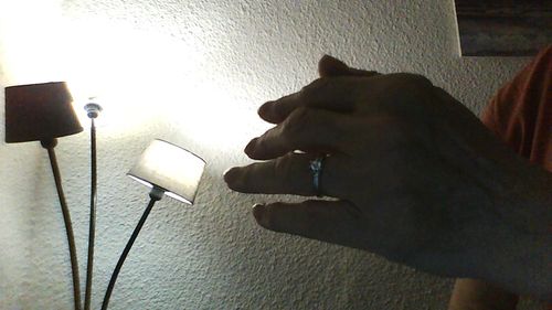 Customer photo review of Bague Cally - Solitaire Argent 925