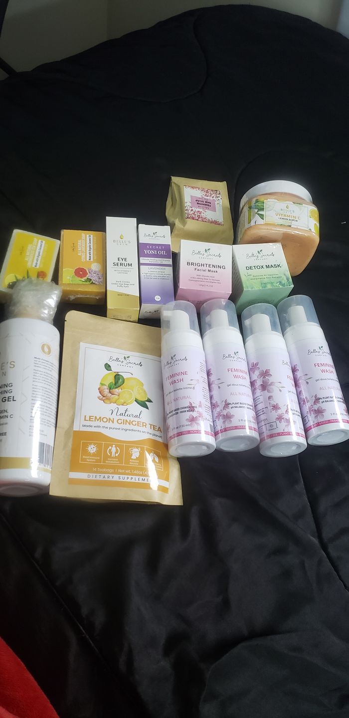 Customer photo review of Natural Yoni Wash
