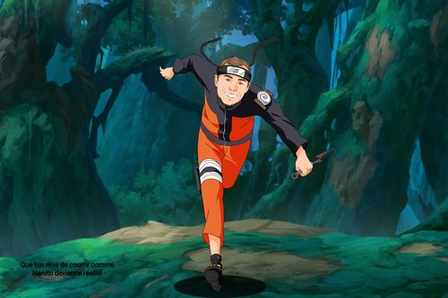 Customer photo review of Le Portrait Naruto Personnalisé Digital