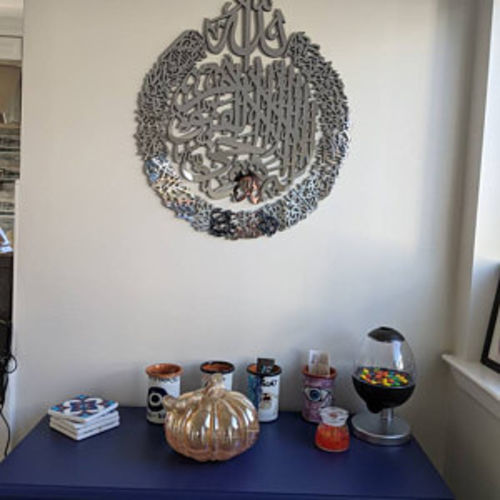 Customer photo review of Ayetel Kursi 4 Parça Akrilik Tablo