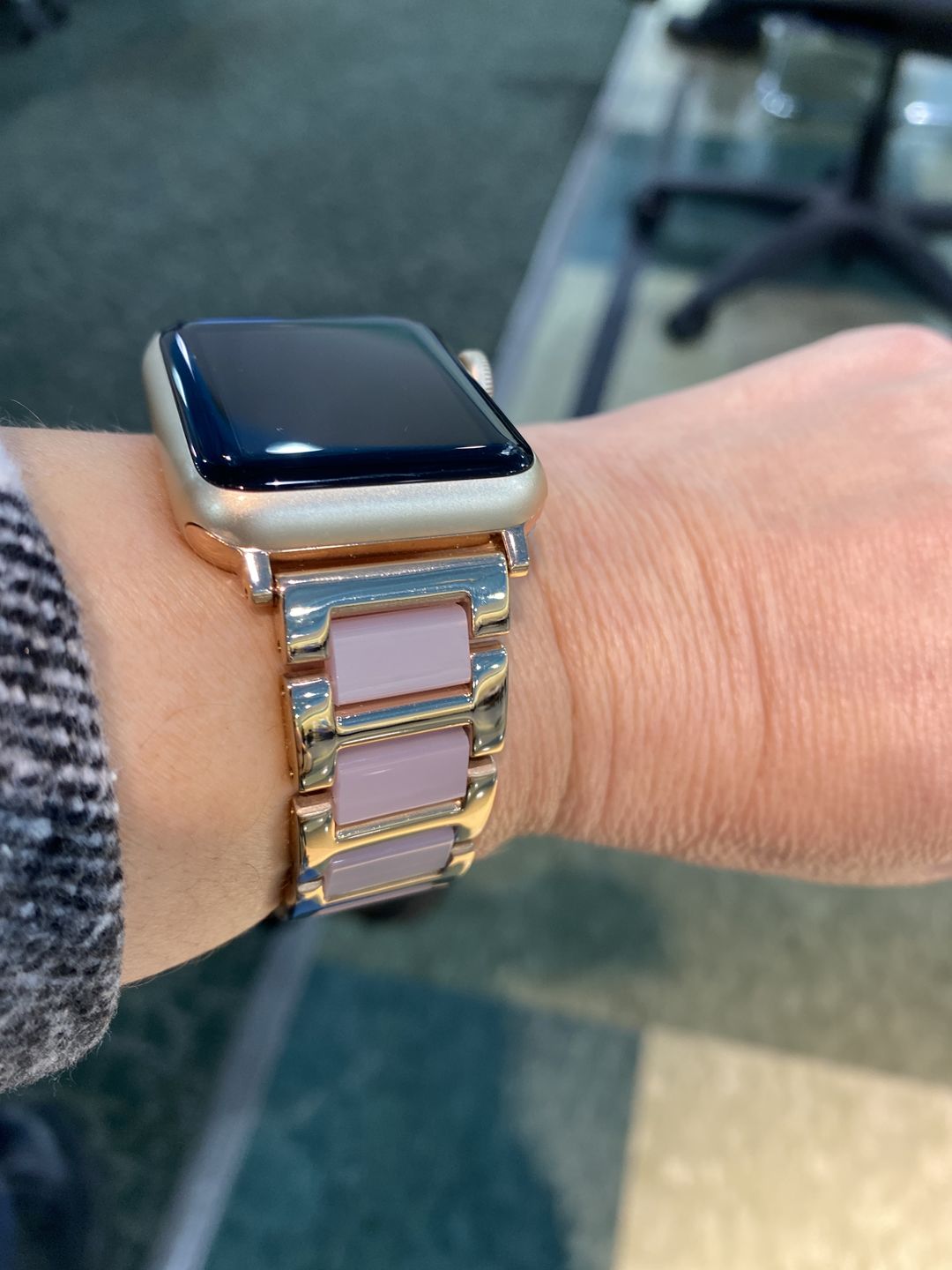 Customer photo review of Aura Metal Band (11 Colours)