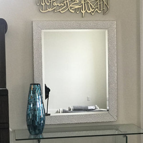 Customer photo review of Kelime-i Tevhid Uzun Hatlı Akrilik Tablo