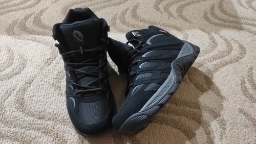 Customer photo review of Tactical Military Combat Boots