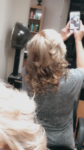 Customer photo review of Full Shine Sew In Hair Weft Bundles 100% Remy Human Hair Highlights (#4/27)