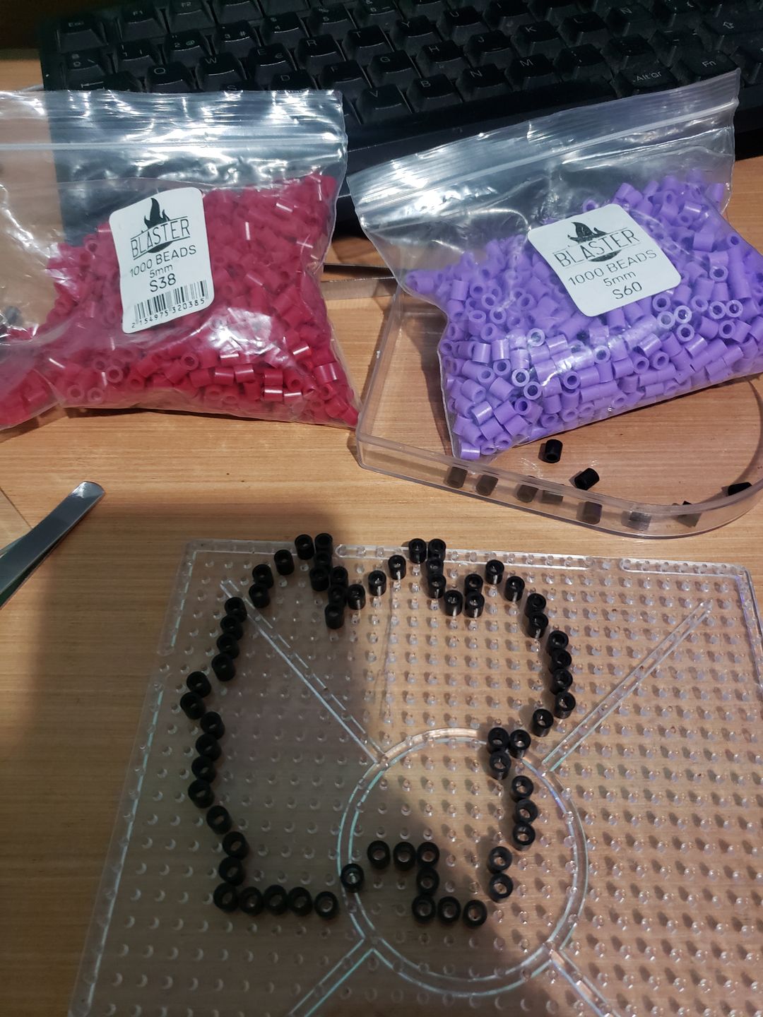 Customer photo review of Bolsa de 1000 Beads - MIDI 5mm