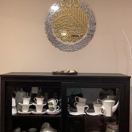 Customer photo review of Ayetel Kursi 4 Parça Akrilik Tablo