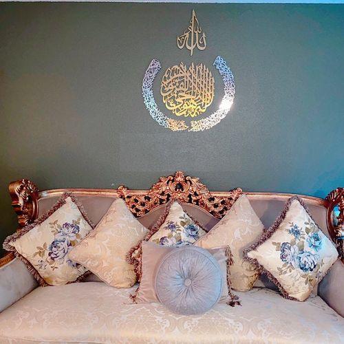 Customer photo review of Ayetel Kursi 4 Parça Akrilik Tablo