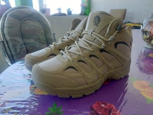 Customer photo review of Tactical Military Combat Boots