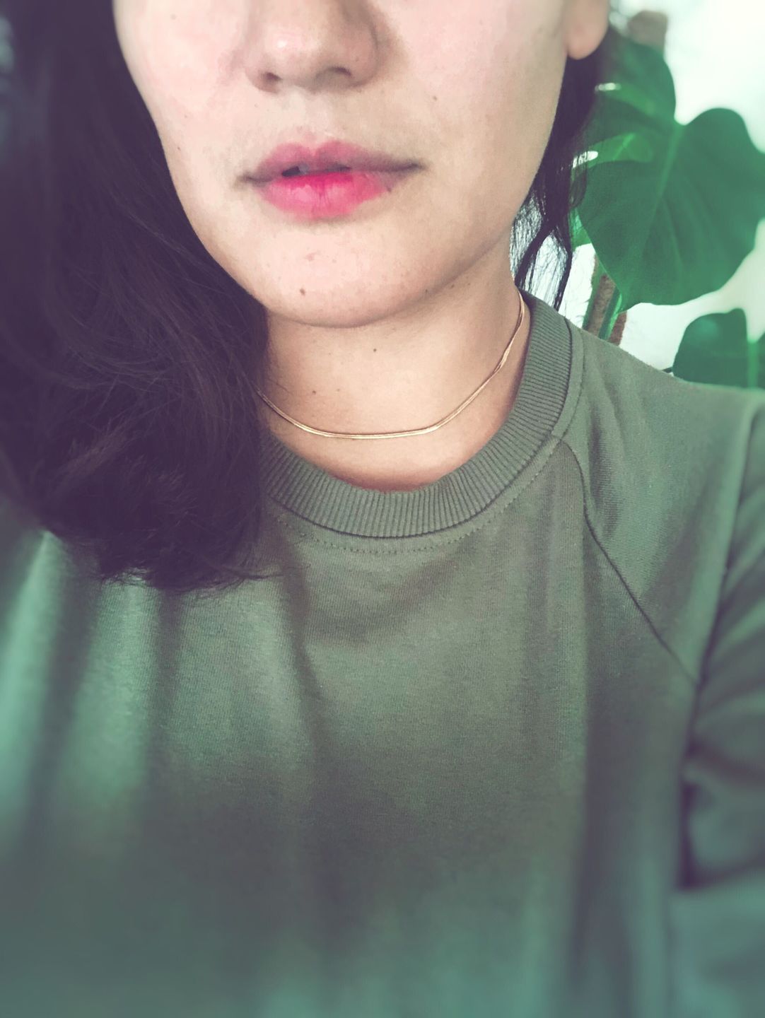 Customer photo review of Manasa necklace (length selection)