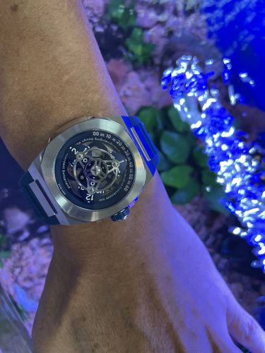 Customer photo review of M3W-blue-rubber