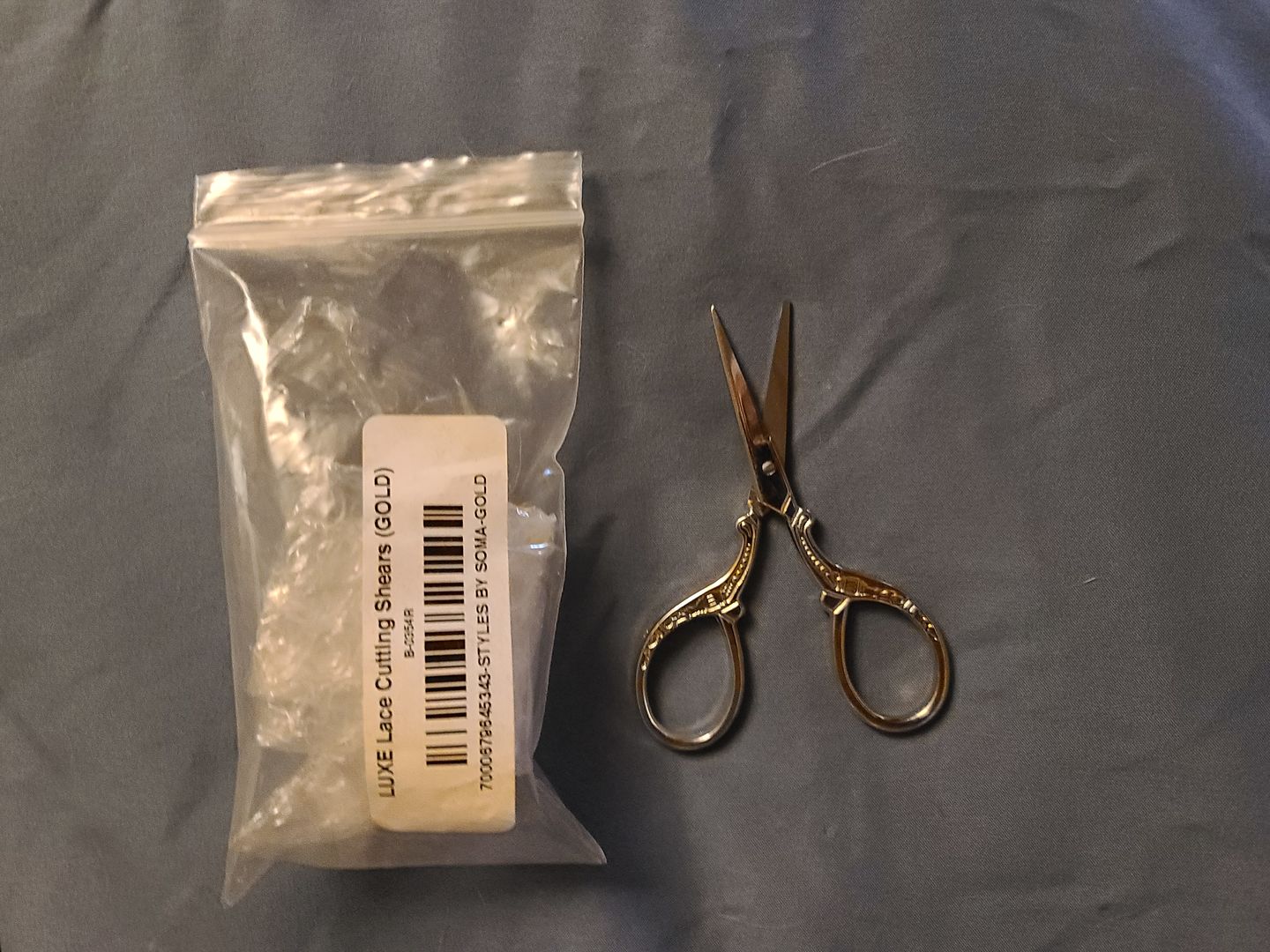 Customer photo review of Lace & Lash Cutting Shears