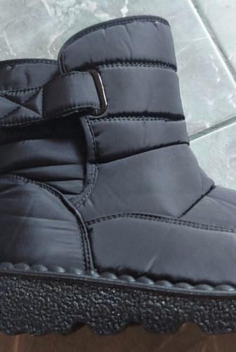Customer photo review of Women's Waterproof Low Heel Ankle Boots